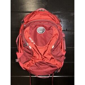 OSPRAY Ozone 46 Red/Burgundy Backpack Great Condition